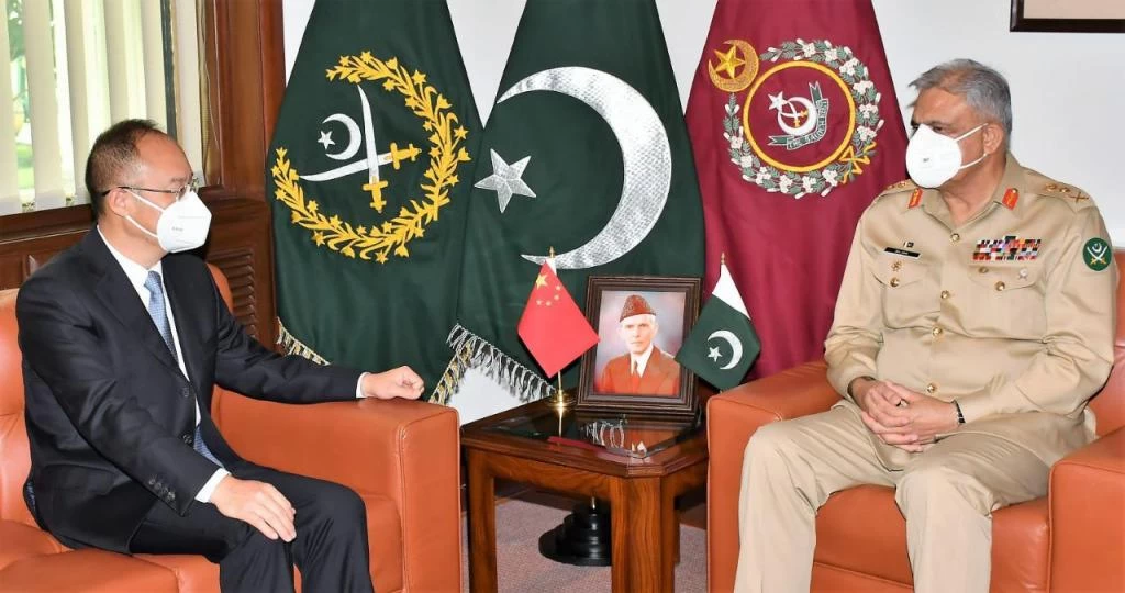 Chinese envoy meets General Bajwa, lauds Pakistan’s positive role in regional peace